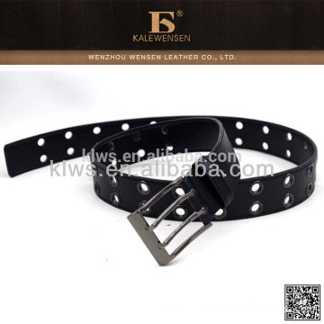 Metal studded belt/mens metal belts/metallic belts